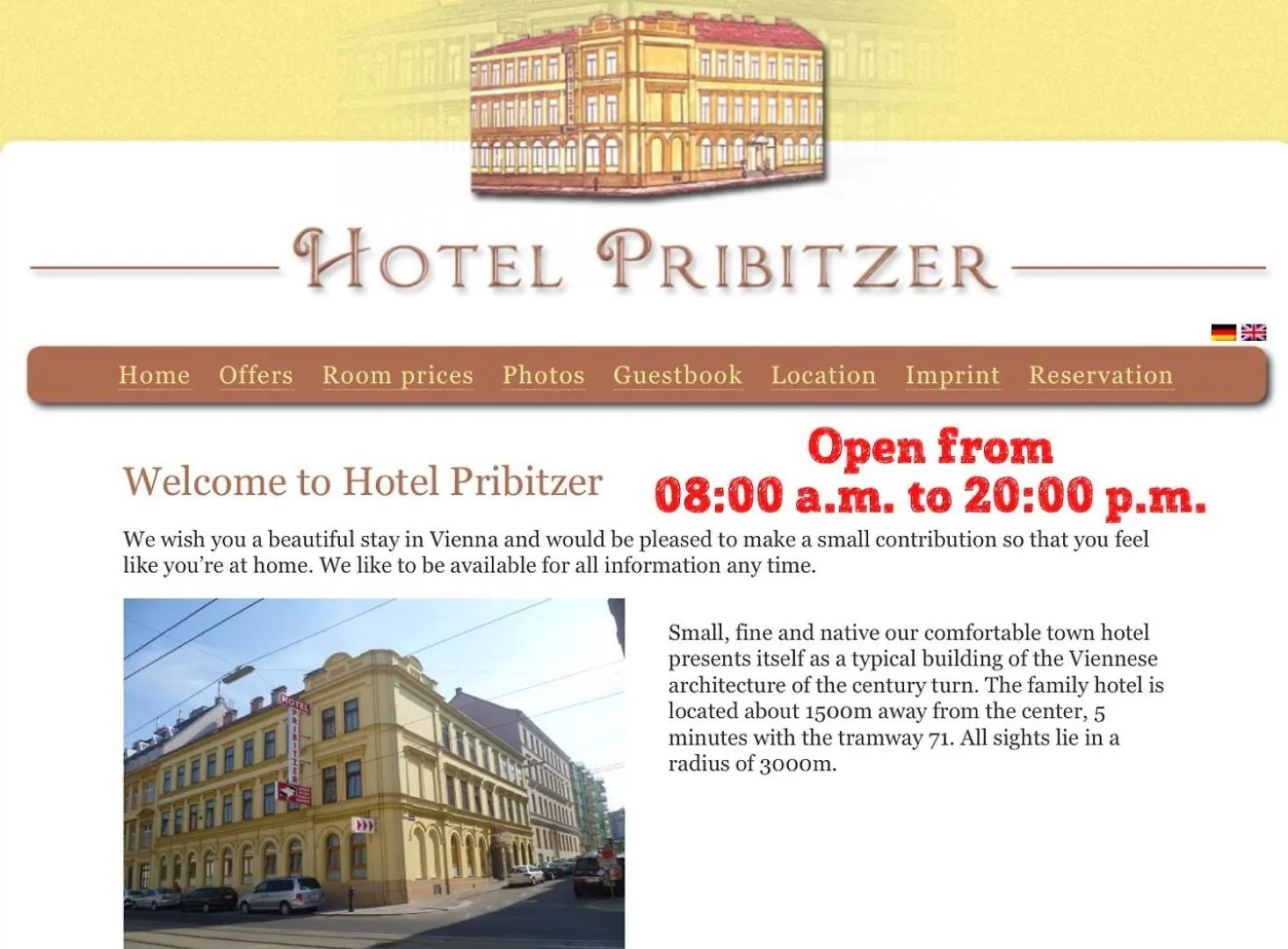 Hotel Pribitzer فيينا 2*,  النمسا